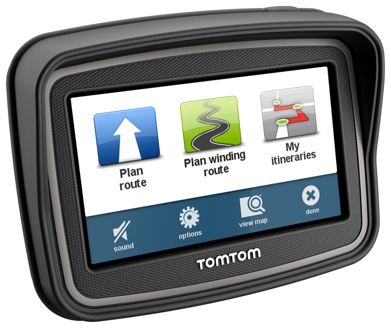 Illustration for article titled Here's a GPS for Bikers